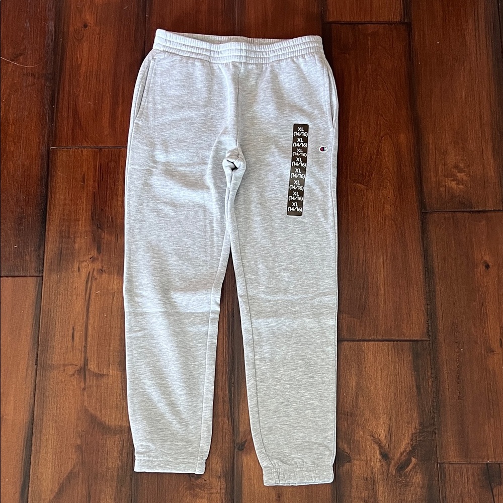 Champion Light Gray Kids Joggers